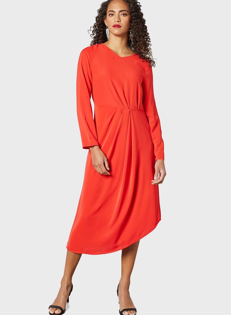 SIVVI for HANIYA Draped Jersey Dress - Image 1