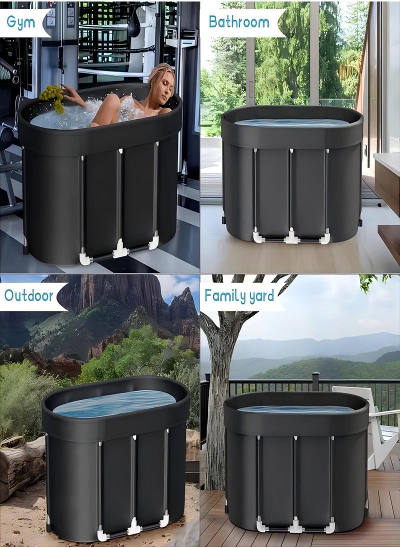 Sharpdo Bathtub Adult Bathroom Bathtub Household Bathtub Bath Set For Shower Stall  - Image 5