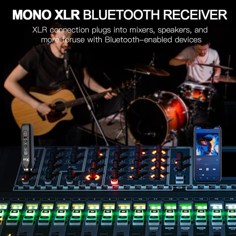 Xvive P3 XLR Bluetooth Audio Receiver for - Image 3