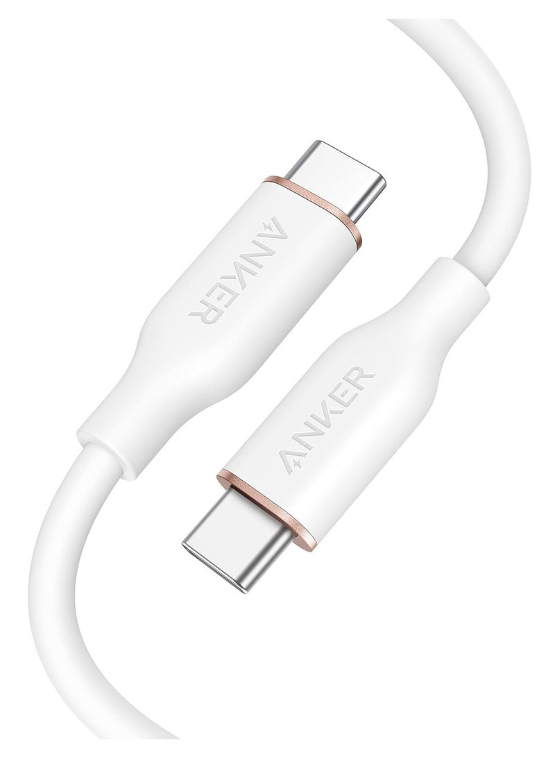 Anker USB-C to USB-C Cable 240W 3ft, USB 2.0 Type C Charging Cable Fast Charge for MacBook Pro 2020, iPad Pro 2020, iPad Air 4, iPad Mini 6, Galaxy S21, Pixel, Switch - - Image 1