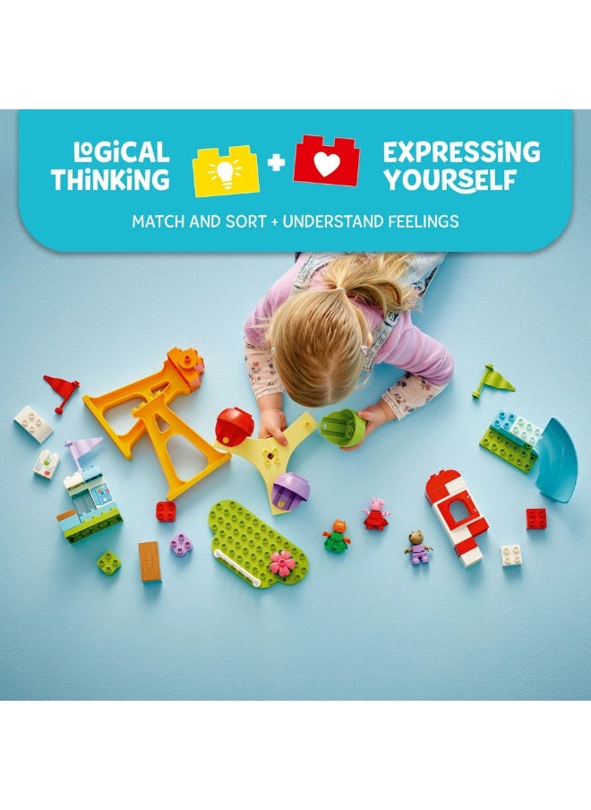 ليغو لعبة الأطفال الصغار للتظاهر باللعب في متنزه التسلية مهرجان المرح 10453 من ليغو® DUPLO®‎ Peppa Pig  - Image 3