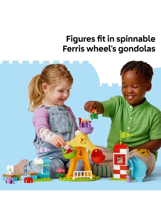 ليغو لعبة الأطفال الصغار للتظاهر باللعب في متنزه التسلية مهرجان المرح 10453 من ليغو® DUPLO®‎ Peppa Pig  - Image 5