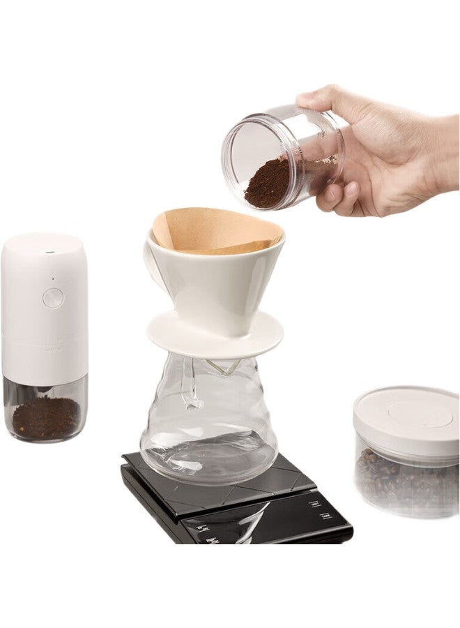 Cliton Fan-Shaped Coffee Filter Paper, Drip-Style Pour-Over Coffee Filter, Filter Cup, Filter Paper For 1-2 Servings, 100 Sheets - Image 2