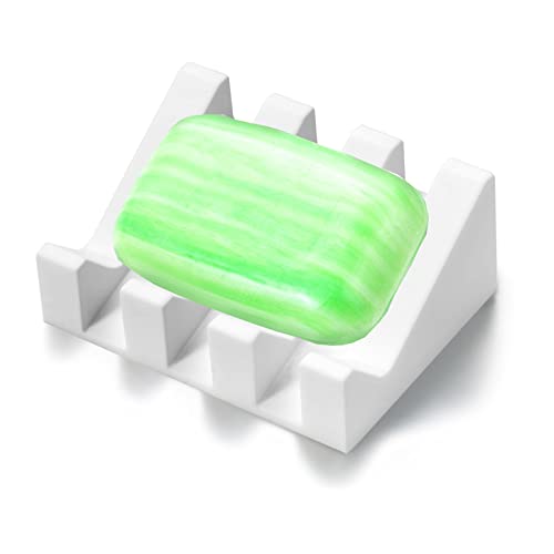 HANCELANT Soap Dish, Bar Soap Holder for Shower for Bathroom, Kitchen, Bathtub, Easy to Clean, Keep Soap Dry, Extend Soap Life - Image 2