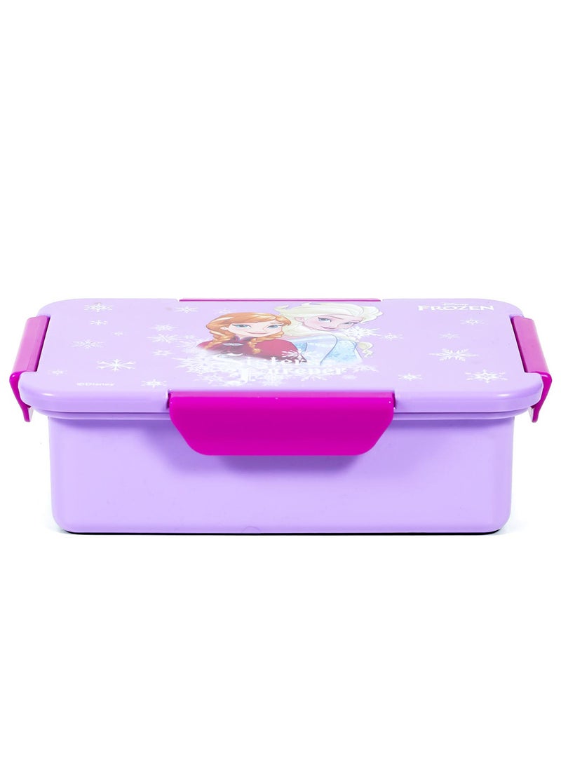 Eazy Kids Disney Frozen Princess 1/2/3/4 Compartment Convertible Bento Lunch Box - Purple  - Image 2