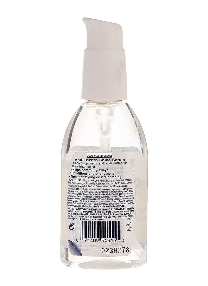 Mane 'n Tail Olive Oil Complex Herbal Grow Anti-Frizz N Shine Serum 4 ounce  - Image 3