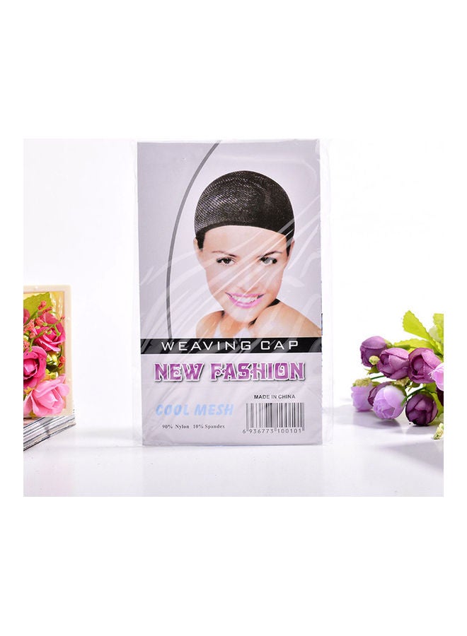 NIBEMINENT 2-Piece Weaving Cap Black 20cm - Image 1