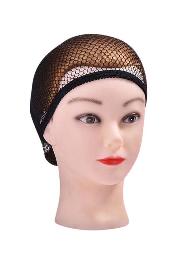 NIBEMINENT 2-Piece Weaving Cap Black 20cm - Image 2