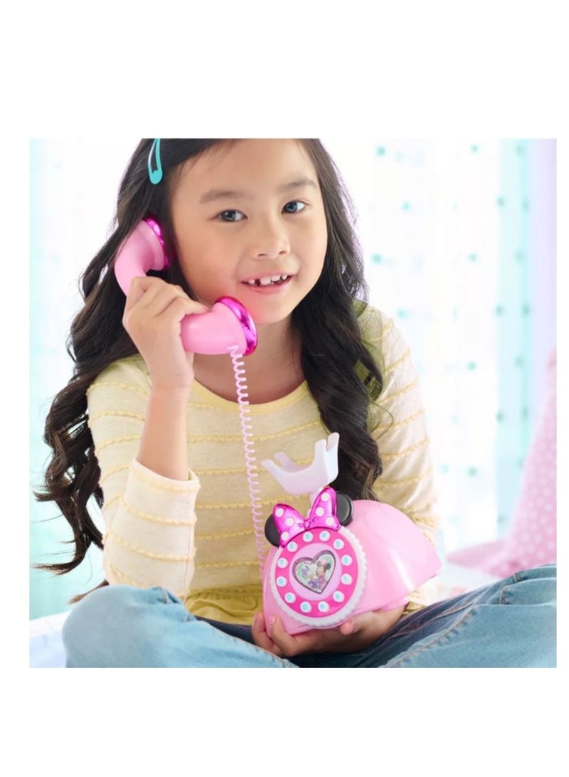 Disney Junior Minnie Mouse Ring Me Rotary Phone - 1 Piece Only, Assorted/Styles May Vary  - Image 2