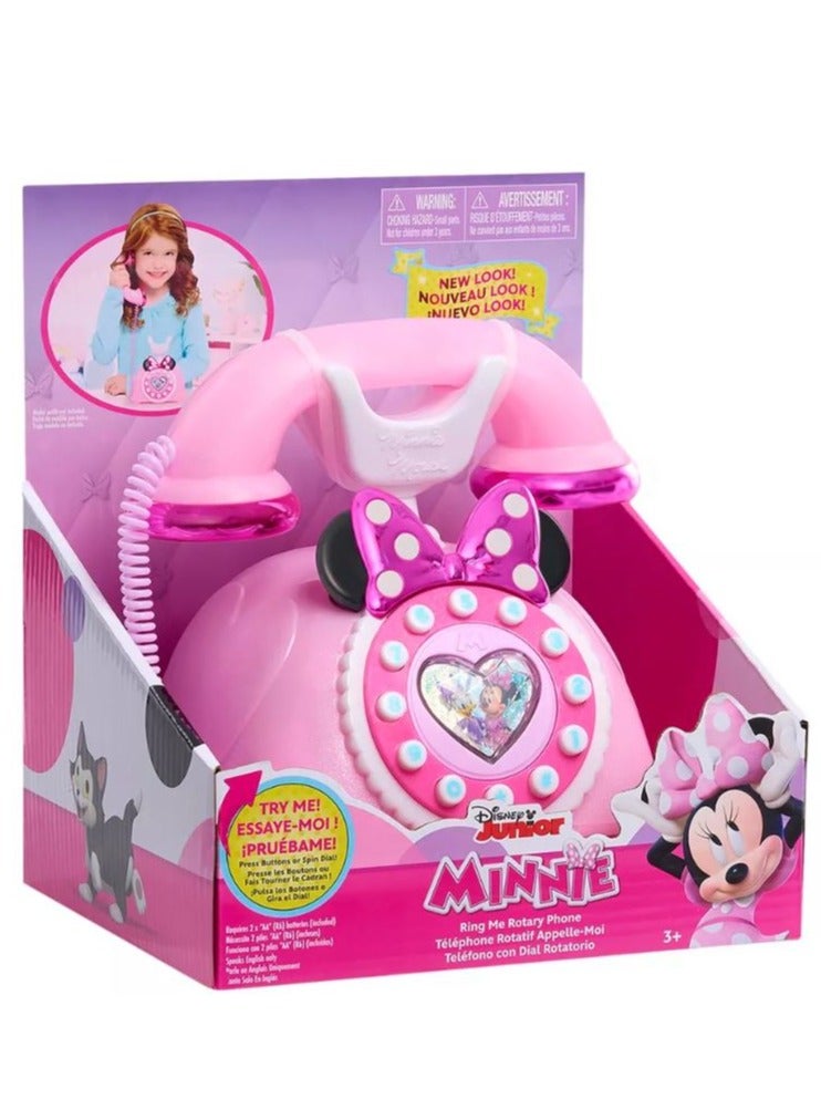 Disney Junior Minnie Mouse Ring Me Rotary Phone - 1 Piece Only, Assorted/Styles May Vary  - Image 5