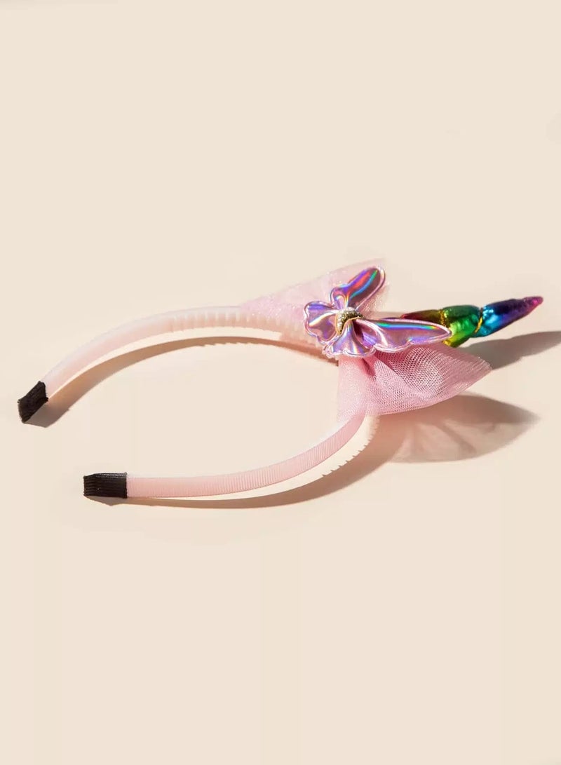 Toddler Girls Bow Decor Hair Hoop  - Image 5