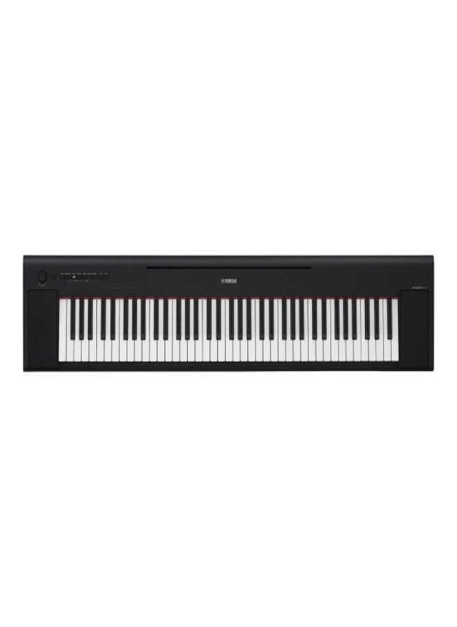 YAMAHA NP-35B Portable Piano-Style 76-Key Keyboard - Black  - Image 1