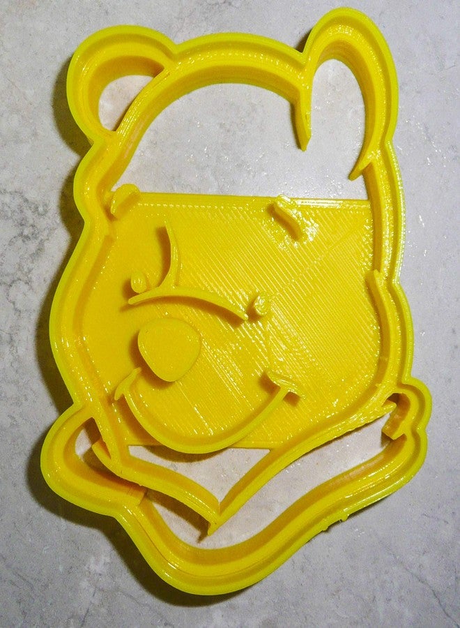 YNGLLC WINNIE THE POOH FACE CARTOON BOOK CHARACTER DETAILED COOKIE CUTTER MADE IN THE USA PR455 - Image 4