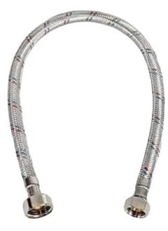 RACO RACO Stainless Steel Braided Hose Flexible Hot Cold Water Plumbing Pipe 1/2inch For Bathroom Kitchen Sink Water Inlet Hoses Suitable for Toilet Taps Water Heaters  - Image 1