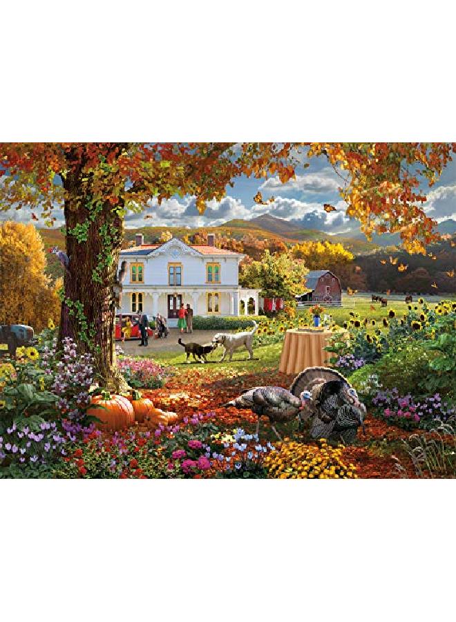 Buffalo Games Autumn Paradise 1000 Piece Jigsaw Puzzle - Image 1