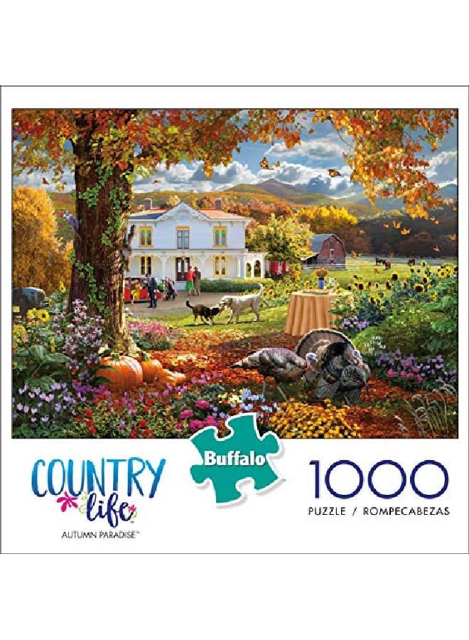 Buffalo Games Autumn Paradise 1000 Piece Jigsaw Puzzle - Image 3