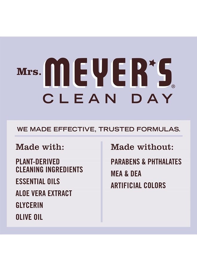 Mrs. Meyer's Clean Day Hand Soap, Made with Essential Oils, Biodegradable Formula, Lavender, 12.5 fl. Oz  - Image 5