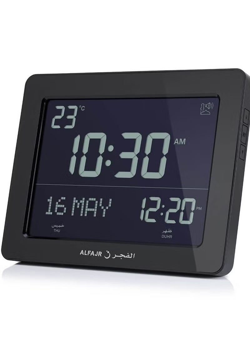 Al Fajr Al Fajr Clock CF-19 office and Wall Black  - Image 2