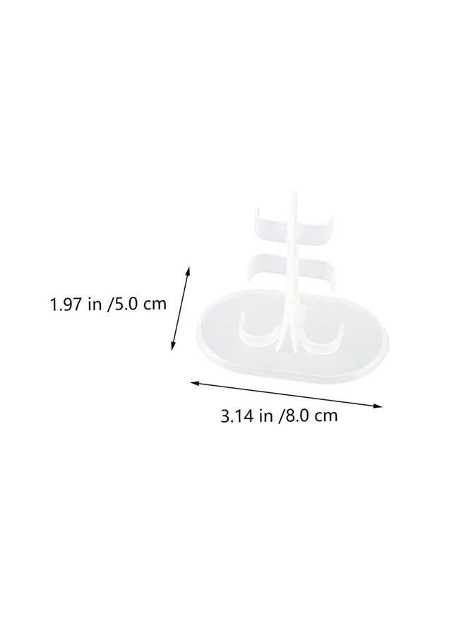 Toyvian 24Pcs Doll Stands Display Holder Plastic Transparent Stent Rack Doll Leg Clip Mini Toy Puppet Support Frame Action Figures Doll Brackets - Image 4