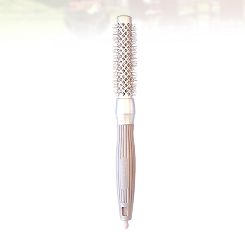 2 pcs Hair Salon Professional Aluminum Tube Curling Comb Hair Curling Comb Multi-purpose Roller Comb for Salon and Home (26x2.5cm) - Image 2