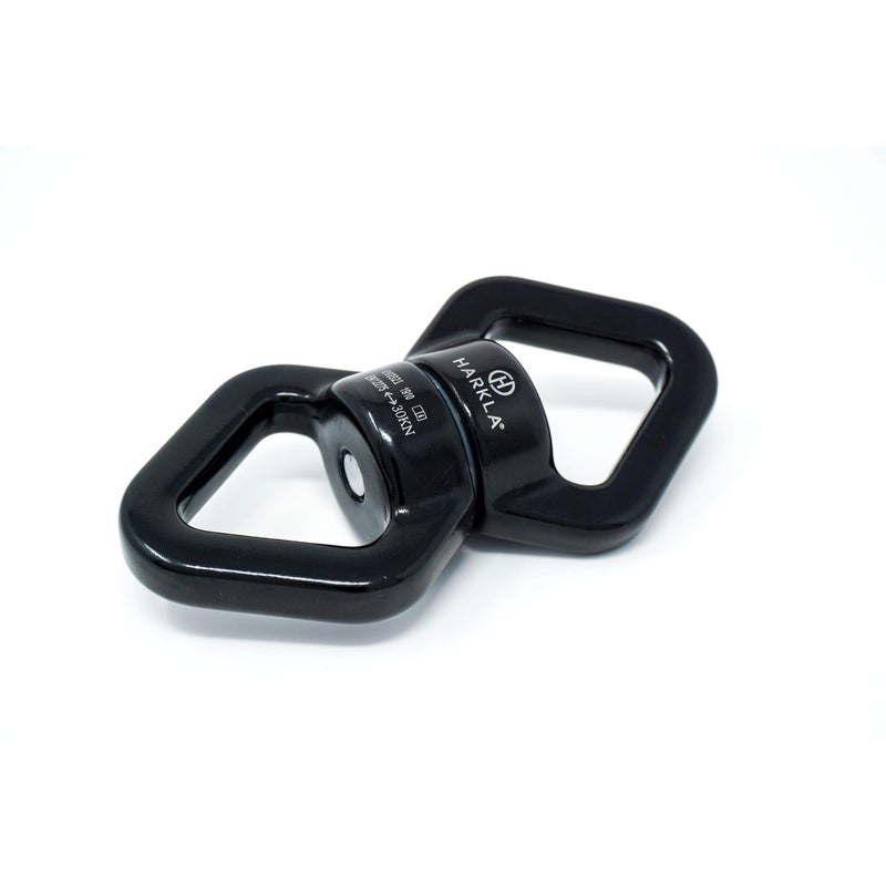 Harkla Swing Swivel (30 kN, 6,744 lbs Rated Breaking Point) - Rotational Device for Swing or Aerial Rig - Frictionless 360 Degree Eye to Eye Swivel - Image 5