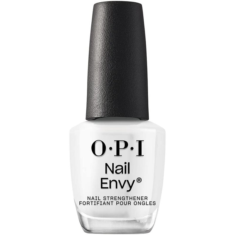 OPI Nail Envy Strengthener Alpine Snow | Opaque Soft White CrÃ¨me Strengthening Nail Polish Treatment | For Weak & Thin Nails - Image 1