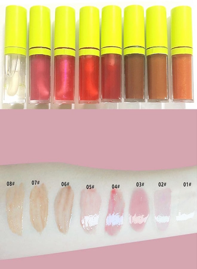 MYUANGO Lip Oil Moisturizing, Hydrating Lip Care Lip Tint, Shiny Lip Glow Vegan Plumping Lip Gloss for Dry Lips (03) - Image 4