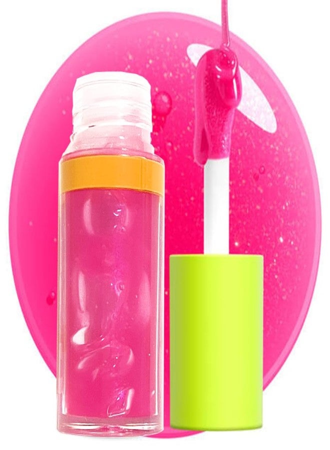 MYUANGO Lip Oil Moisturizing, Hydrating Lip Care Lip Tint, Shiny Lip Glow Vegan Plumping Lip Gloss for Dry Lips (03) - Image 1