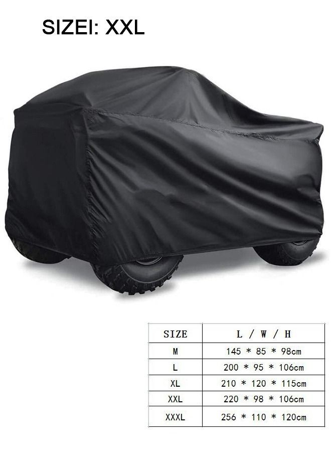 NIBEMINENT ATV Car Cover Rainproof Dustproof Sunscreen Jersey 