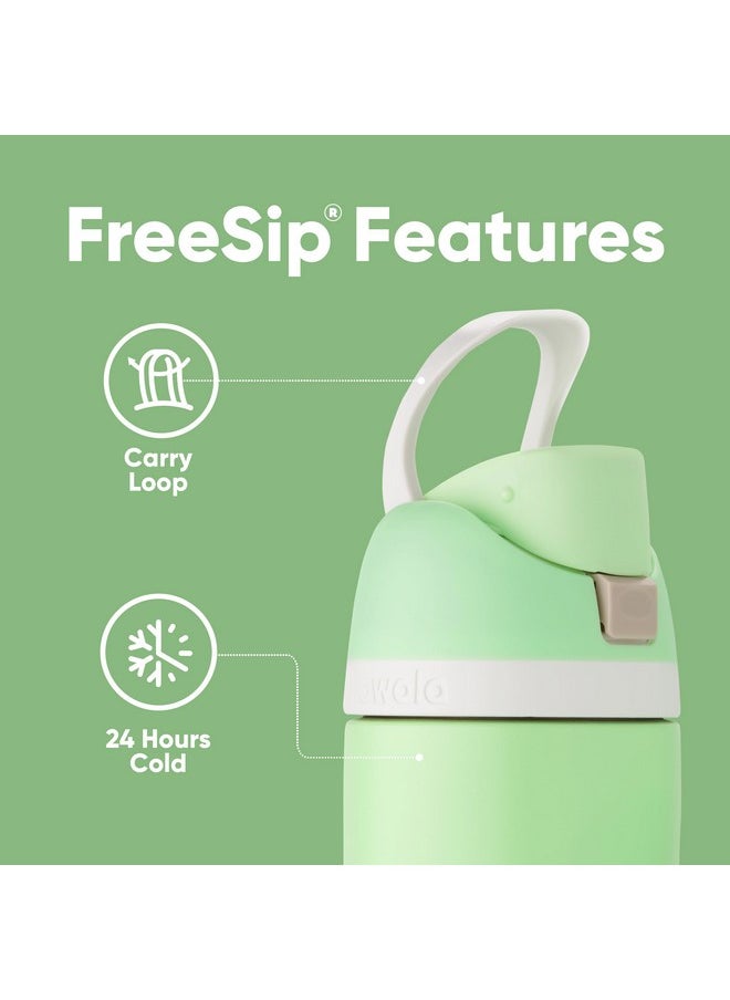 Owala Owala Star Wars FreeSip Insulated Stainless Steel Water Bottle with Straw for Sports and Travel, BPA-Free, 24-Ounce, Stronger Than You Think, Green  - Image 3