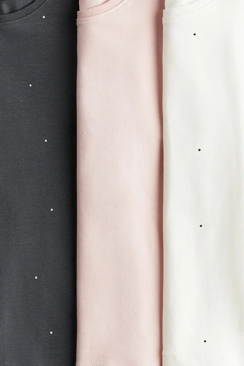 H&M 3-pack long-sleeved tops