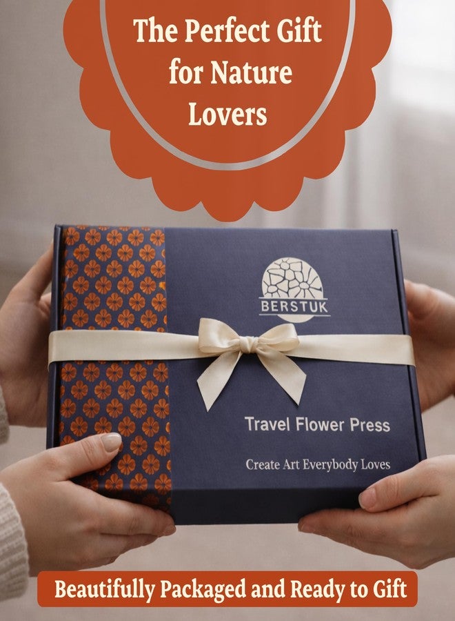 Berstuk Wooden Flower Press for Adults and Teens - Includes Expert Video Tutorials - Large Flower Press Kit 10.8" x 6.9" - Gift-Ready Packaging Ideal for Arts and Crafts Lovers - Image 4