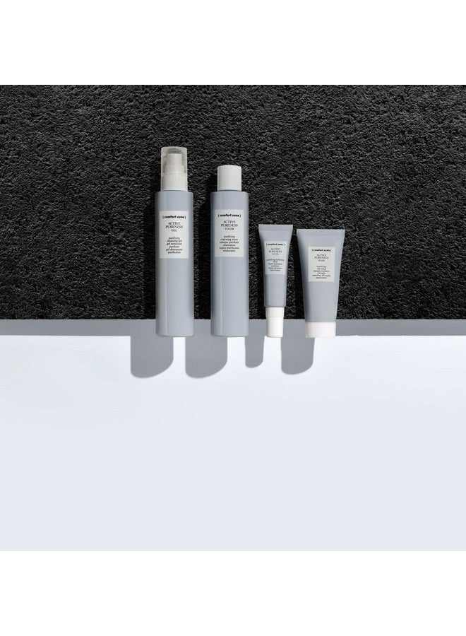 كومفورت زون Ne ] قناع النقاء النشط قناع الطين المطفي للوجه يمتص ويقلل ظهور المسام 2.02 أونصة سائلة. أوز. - Image 5