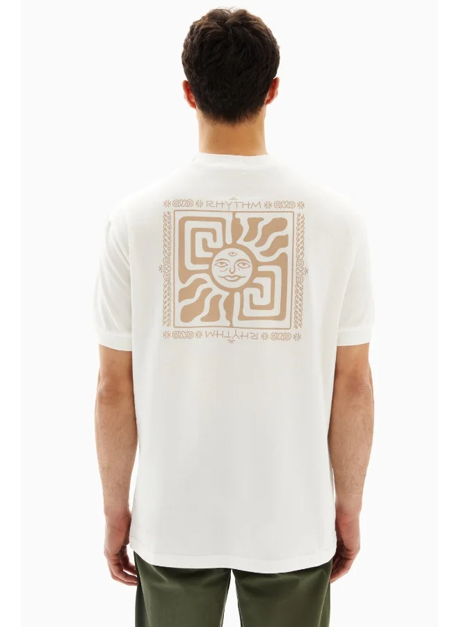 Wecre8 White Bohemian Printed T-shirt