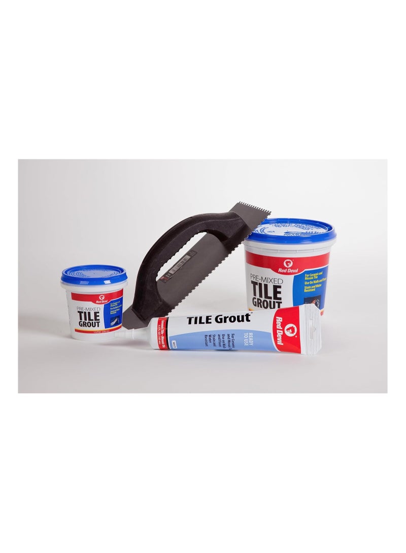 Red Devil 0425 Pre-Mixed Tile Grout Squeeze Tube, 5.5 oz, White - Image 2