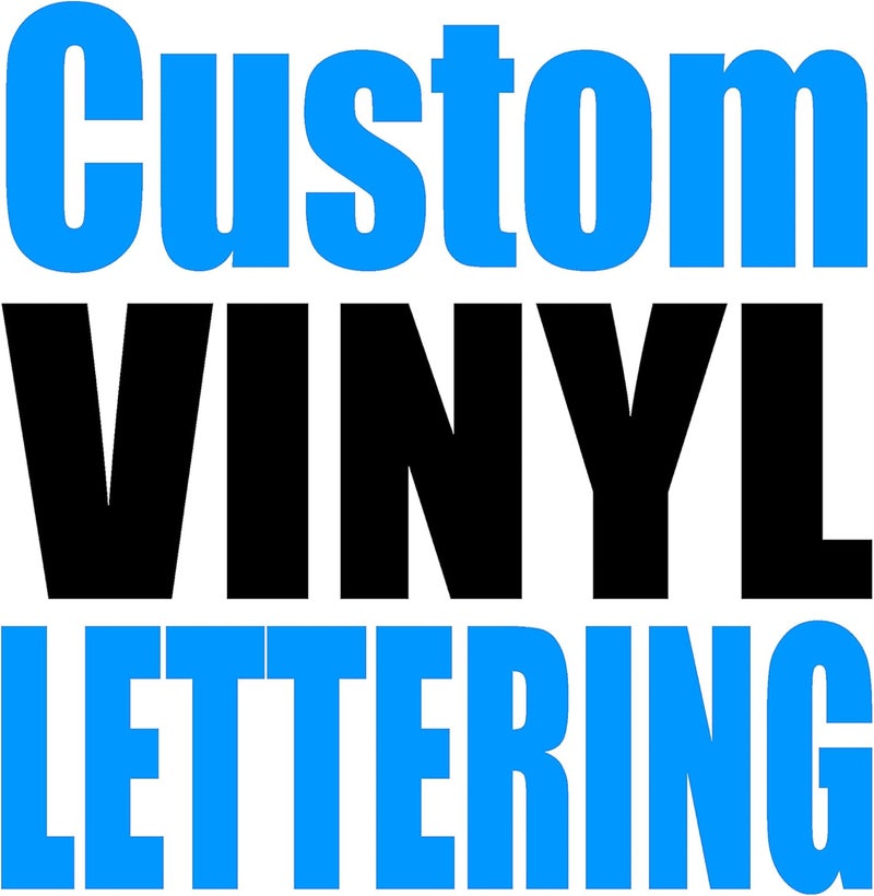 1060 Graphics 4.5" high Custom Vinyl Lettering (Any Color) For Cars, Trucks, Boats, Doors, Windows, Signs, Windshields, Letters, Numbers, Decal Stickers Repeated use resistant selected material - Image 1