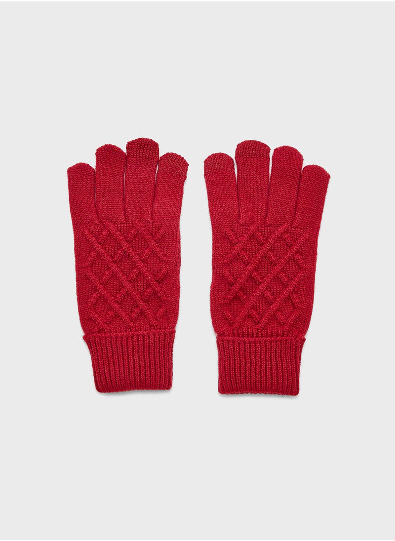 Ginger - Knitted Winter Glove - Image 1