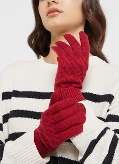 Ginger Knitted Winter Glove  - Image 4