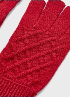 Ginger Knitted Winter Glove  - Image 3