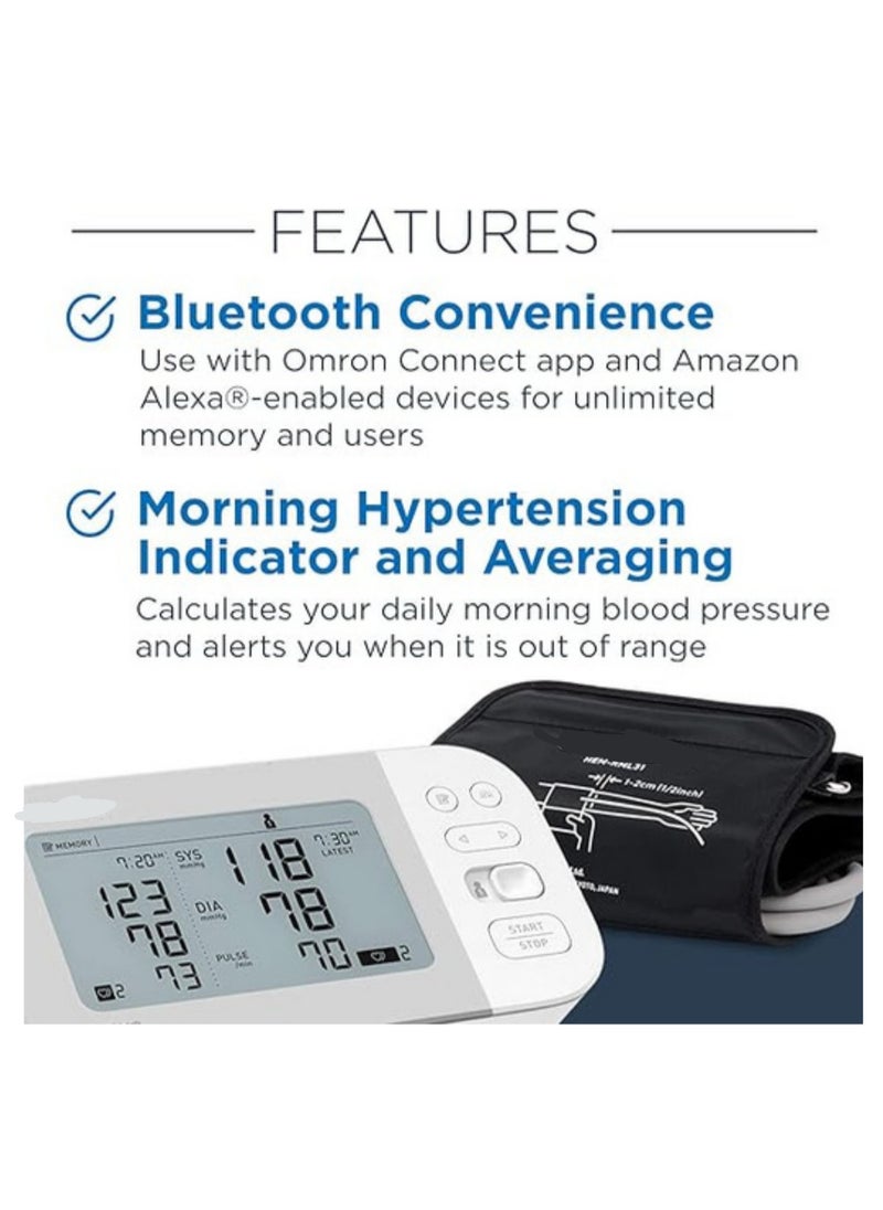 Generic - Gold Upper Arm Blood Pressure Monitor – Clinically Validated Arm Cuff with UseConnect App for Unlimited Free Measurements - Image 1