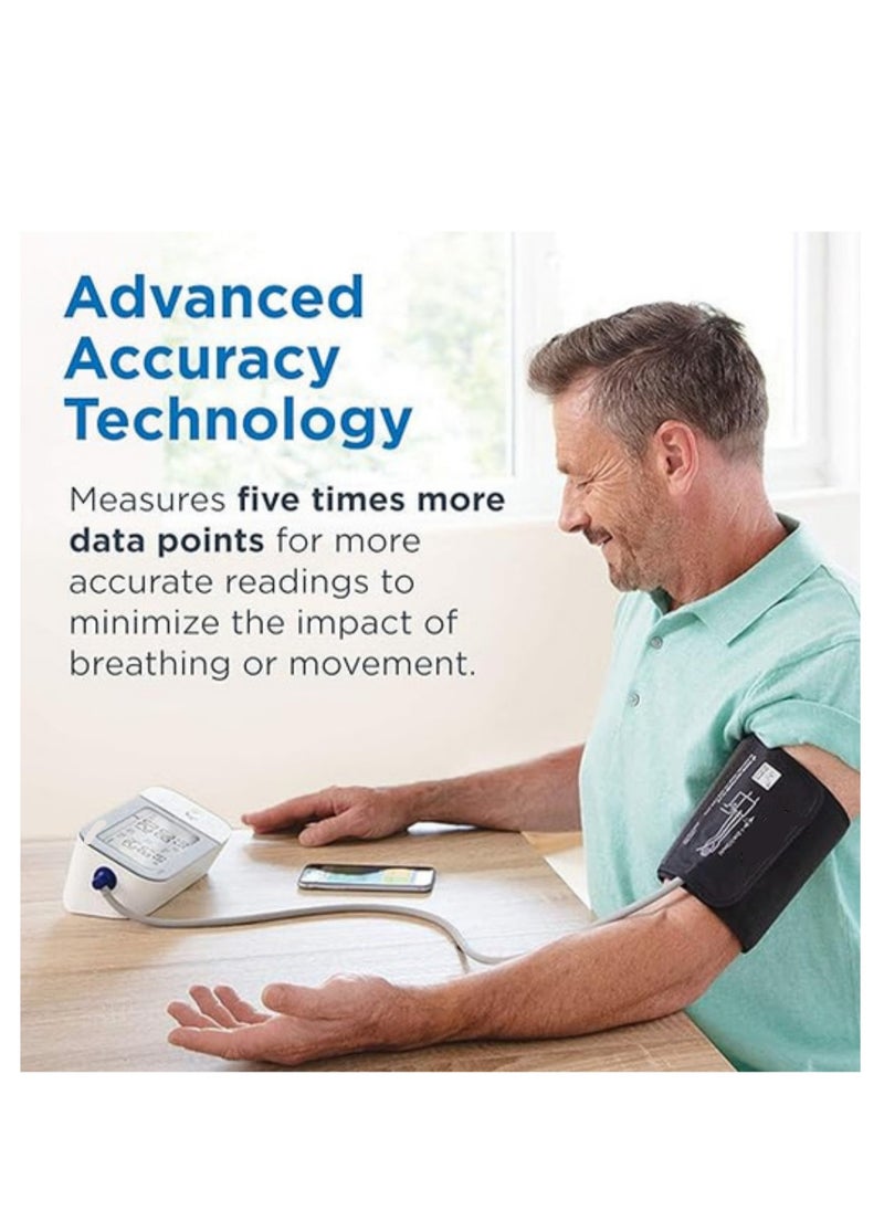 Generic - Gold Upper Arm Blood Pressure Monitor – Clinically Validated Arm Cuff with UseConnect App for Unlimited Free Measurements - Image 1