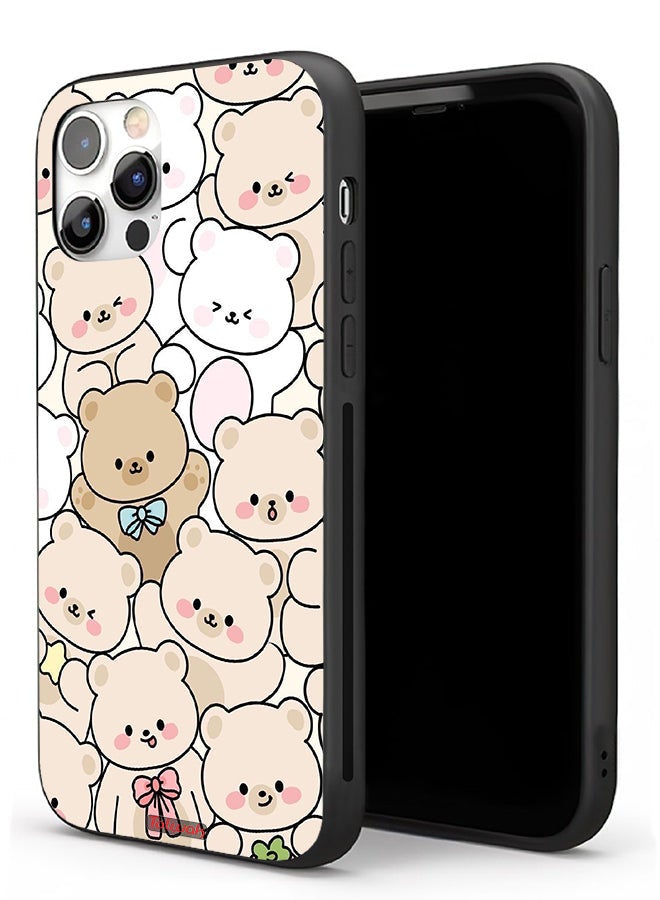 Tolwak Apple iPhone 11 Pro Max Protective Case Bears Pattern - Image 1