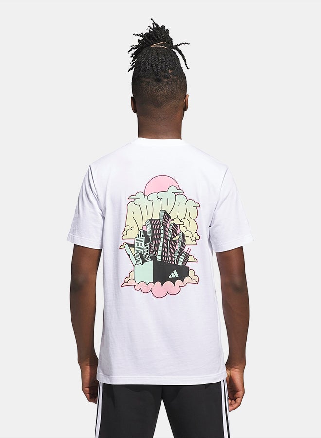 Adidas 90s Nostalgia City Graphic T-Shirt - Image 2
