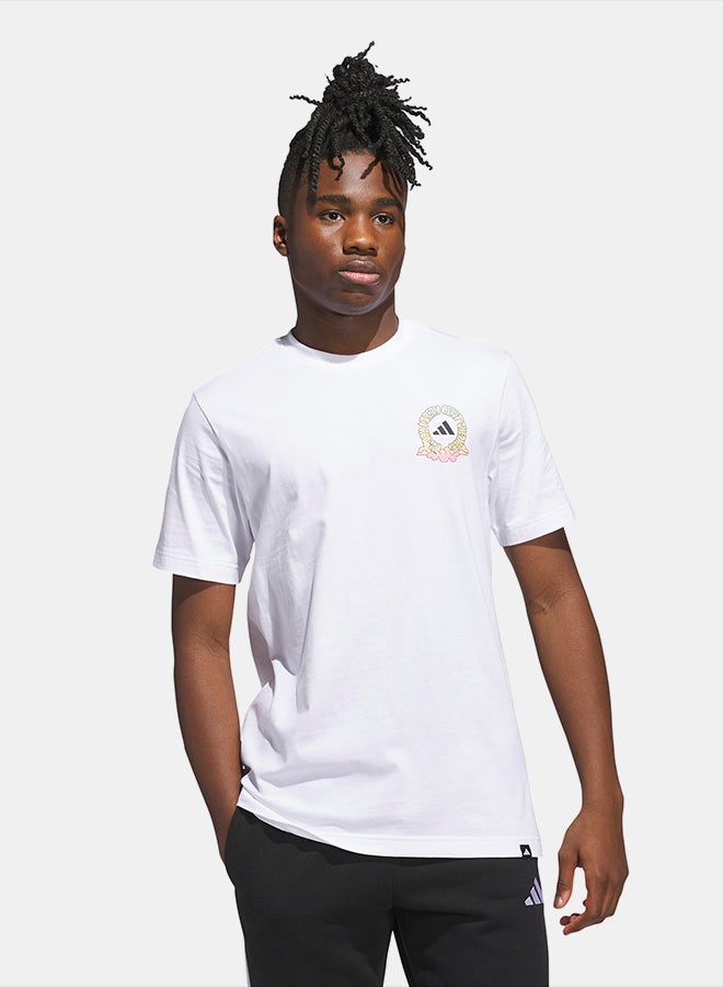 Adidas 90s Nostalgia City Graphic T-Shirt - Image 1