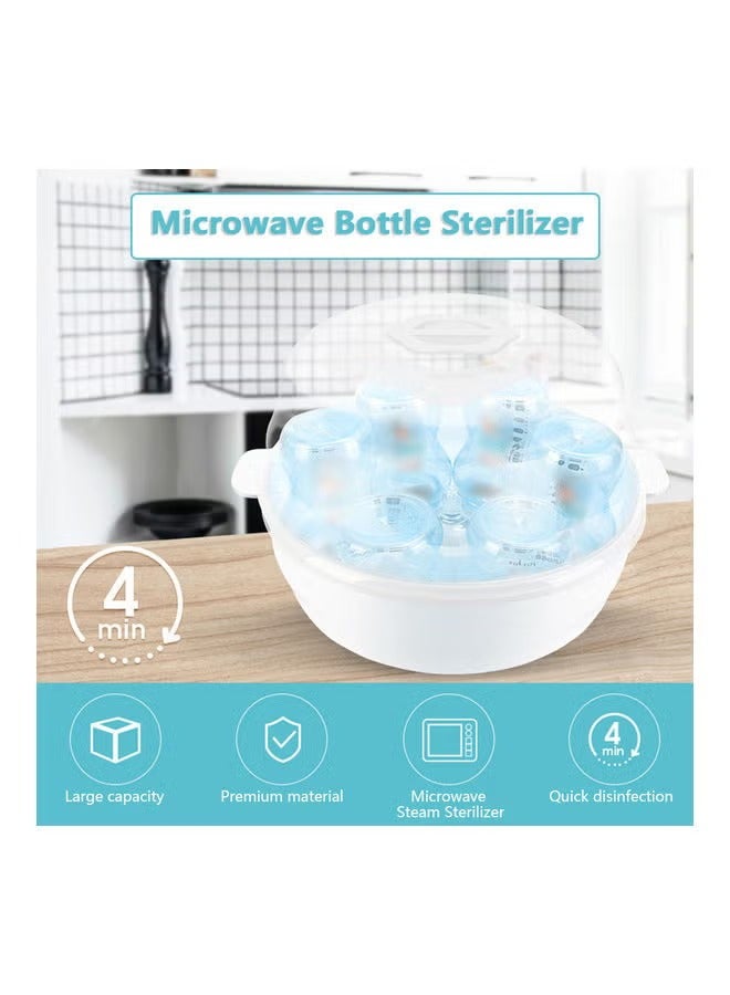 Lightweight, Compact Design, Safe and Durable Microwave Bottle Steam Sterilizer - Image 3