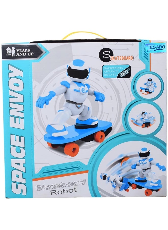 Space Envoy Skateboard Robot with Remote Control - 2400B  - Image 2