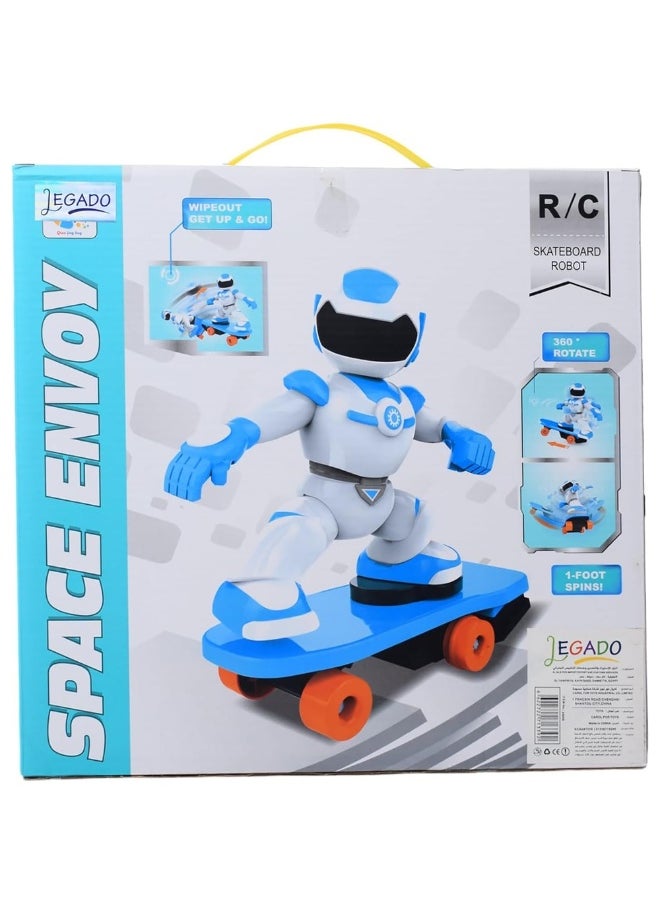 Space Envoy Skateboard Robot with Remote Control - 2400B  - Image 1