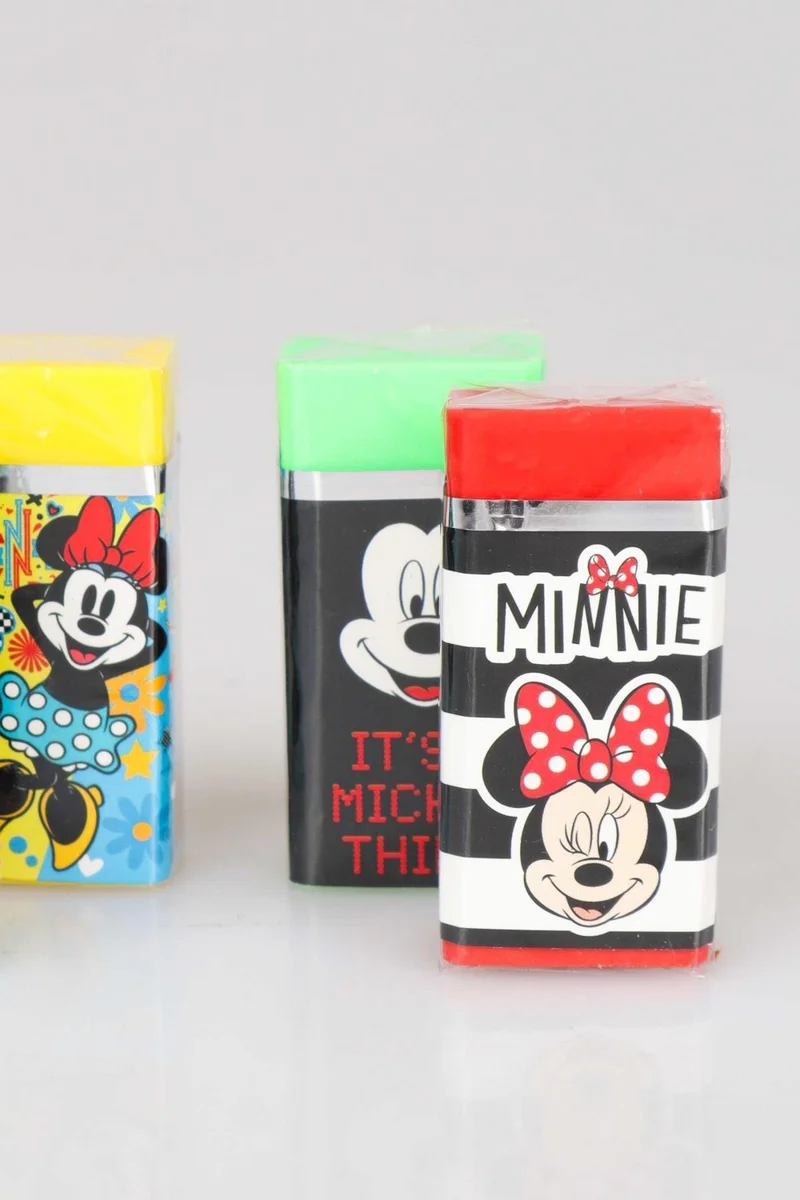 Minnie Mouse Cartoon Eraser Pack Fun Designs