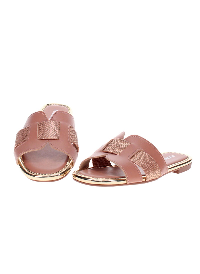 موليكا صنادل مسطحة للنساء - ملابس يومية أنيقة ومريحة - Image 4