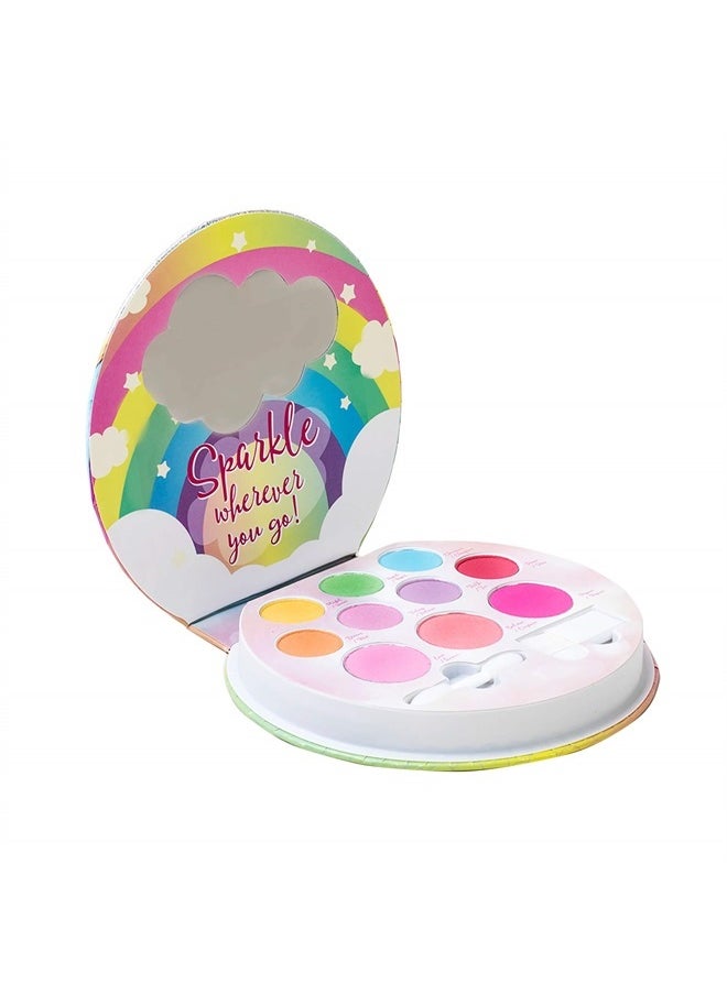 Lip Smacker Sparkle & Shine Eyeshadow Makeup Palette, Unicorn Palette | Christmas Make Up Collection | Holiday Present | Gift for Girls  - Image 1